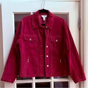 Talbots Vintage Medium Corduroy Jacket